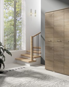 Szafa Otwierana NIKO 3-Drzwiowa 120cm